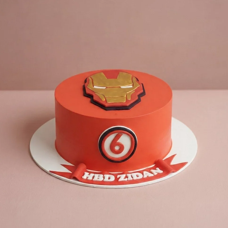 Iron Man Cake