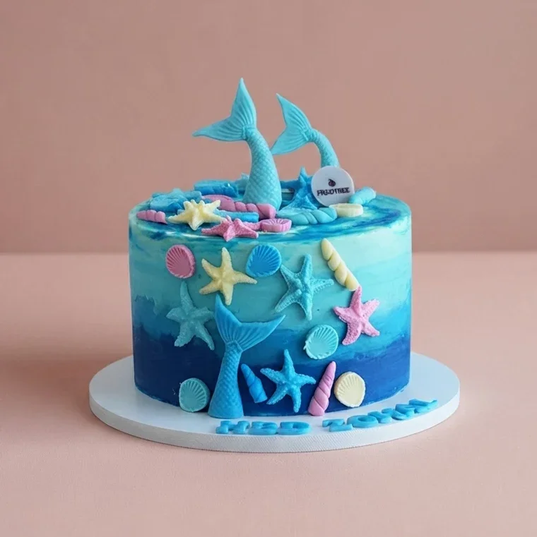 Mermaid Custom Cake
