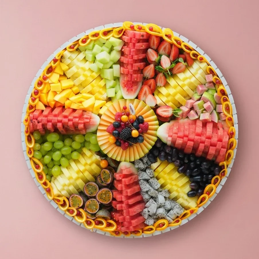 Serene Round Tray