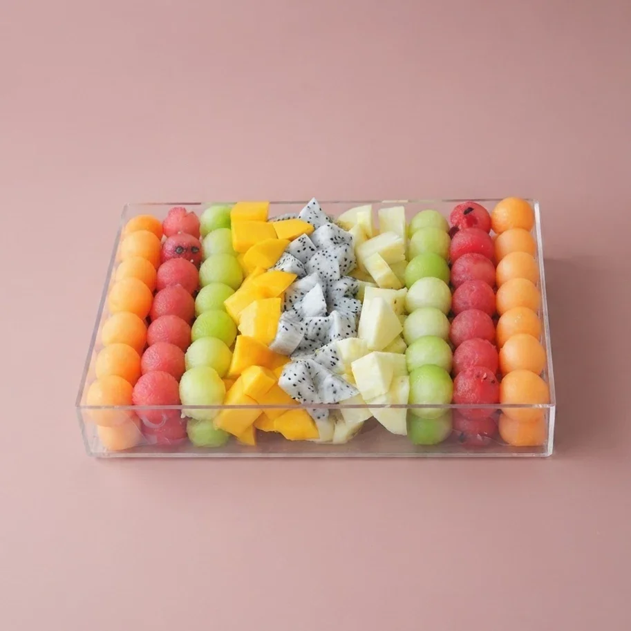 Colorful Scoops Platter