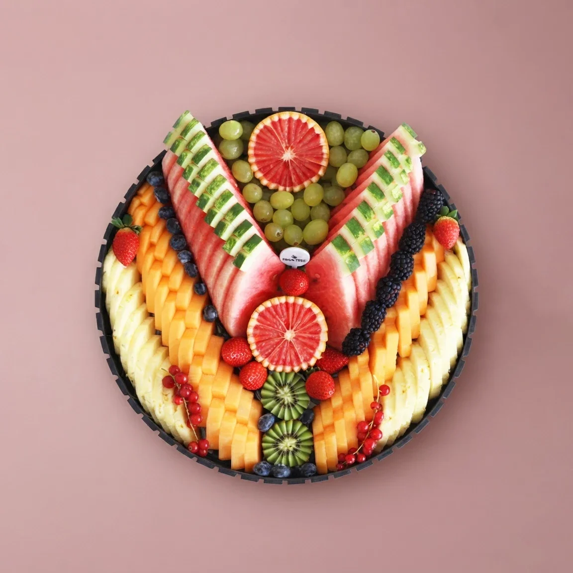 Melons Cut Fruits Platter