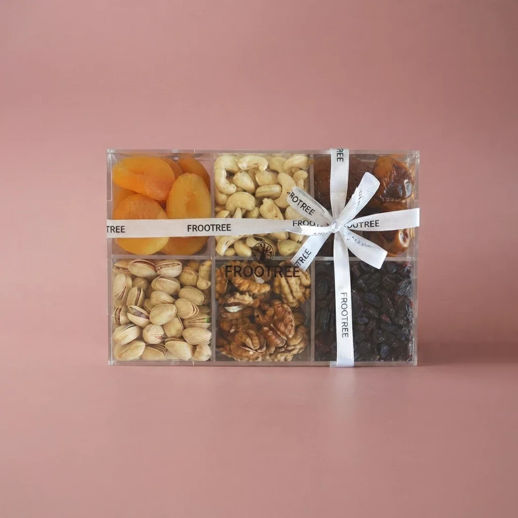 6 Column Dry Fruits and Nuts