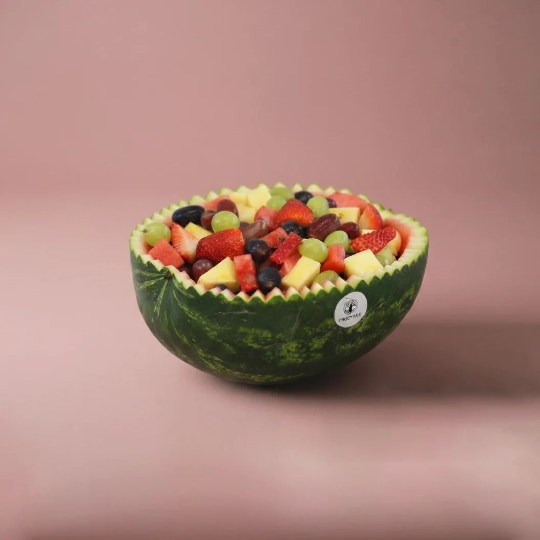 Mix Cut Fruit Melon Shell