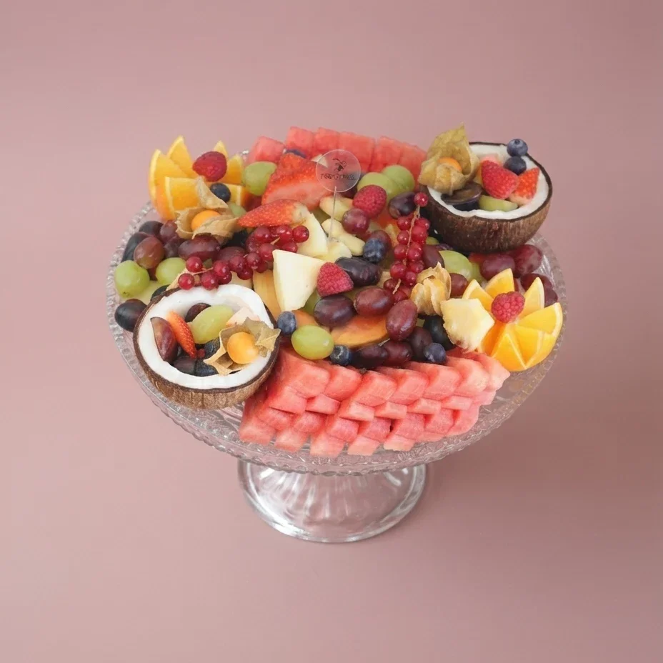 Coconut Berry Platter