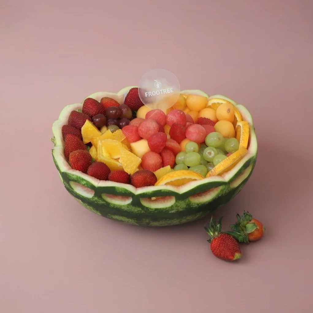Cut Fruit & Watermelon Shell