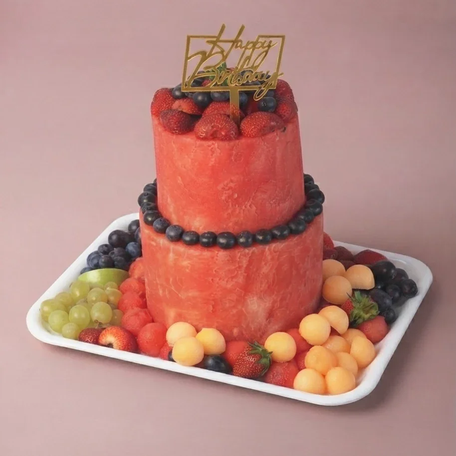 Birthday 2 Tier Cake Tray
