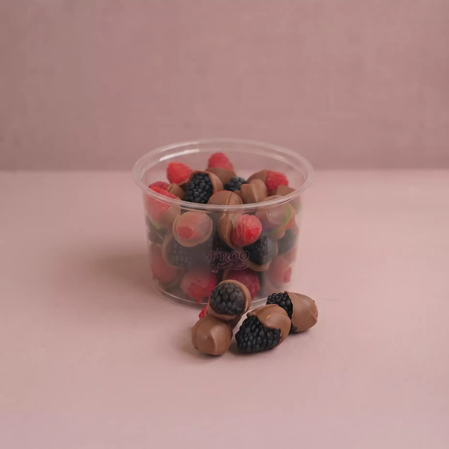Berries choco bowl