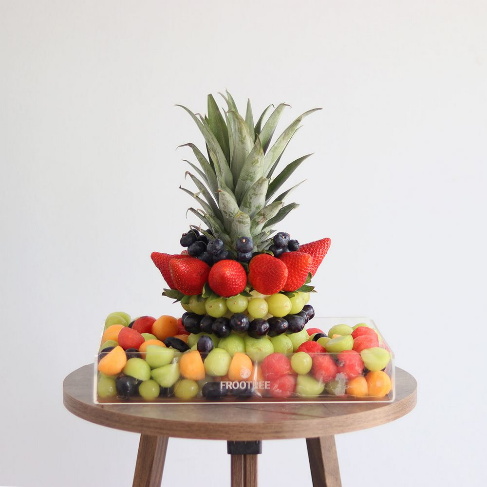 Pineapple Cut Fruit Tray - Image 3