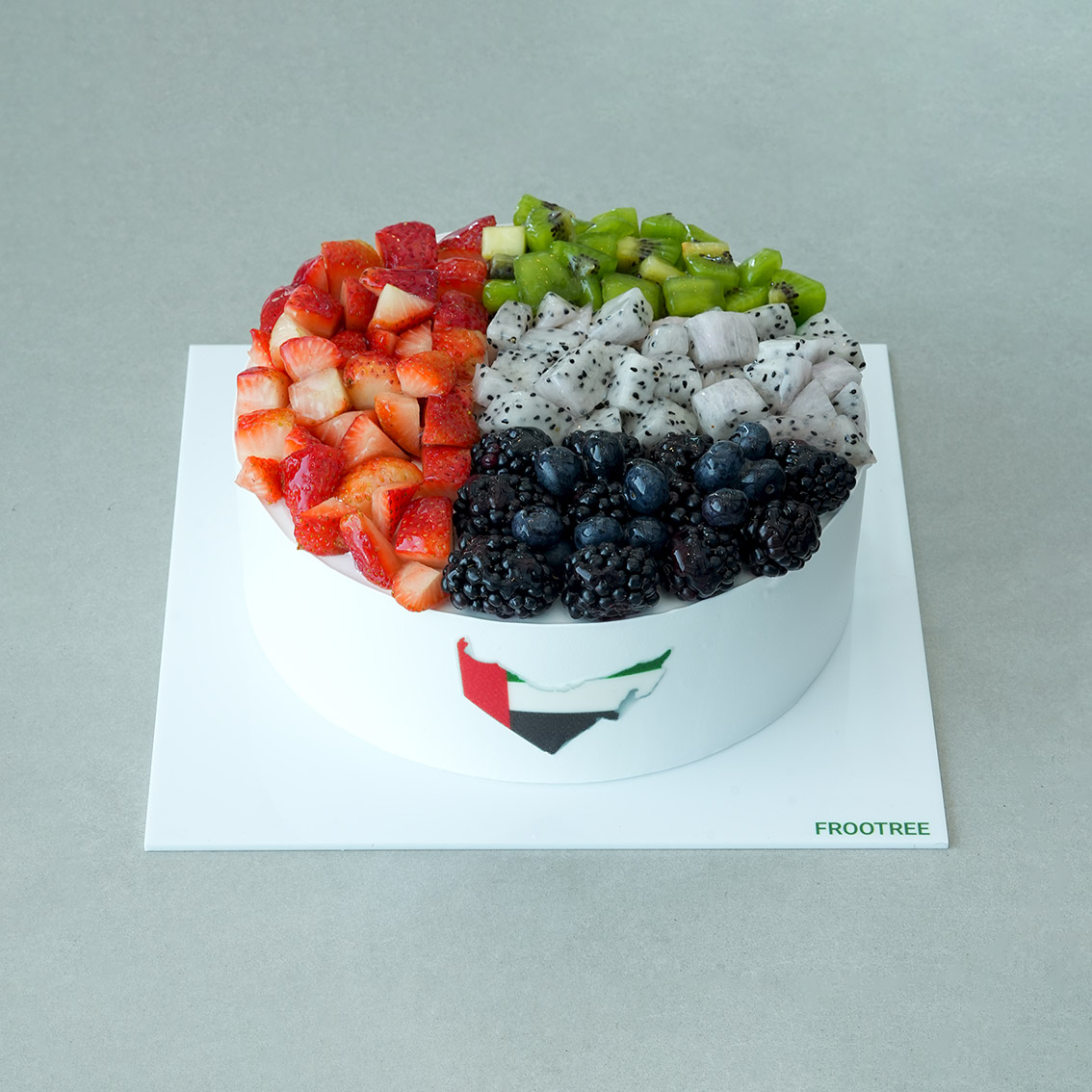 National Day Berry Cake