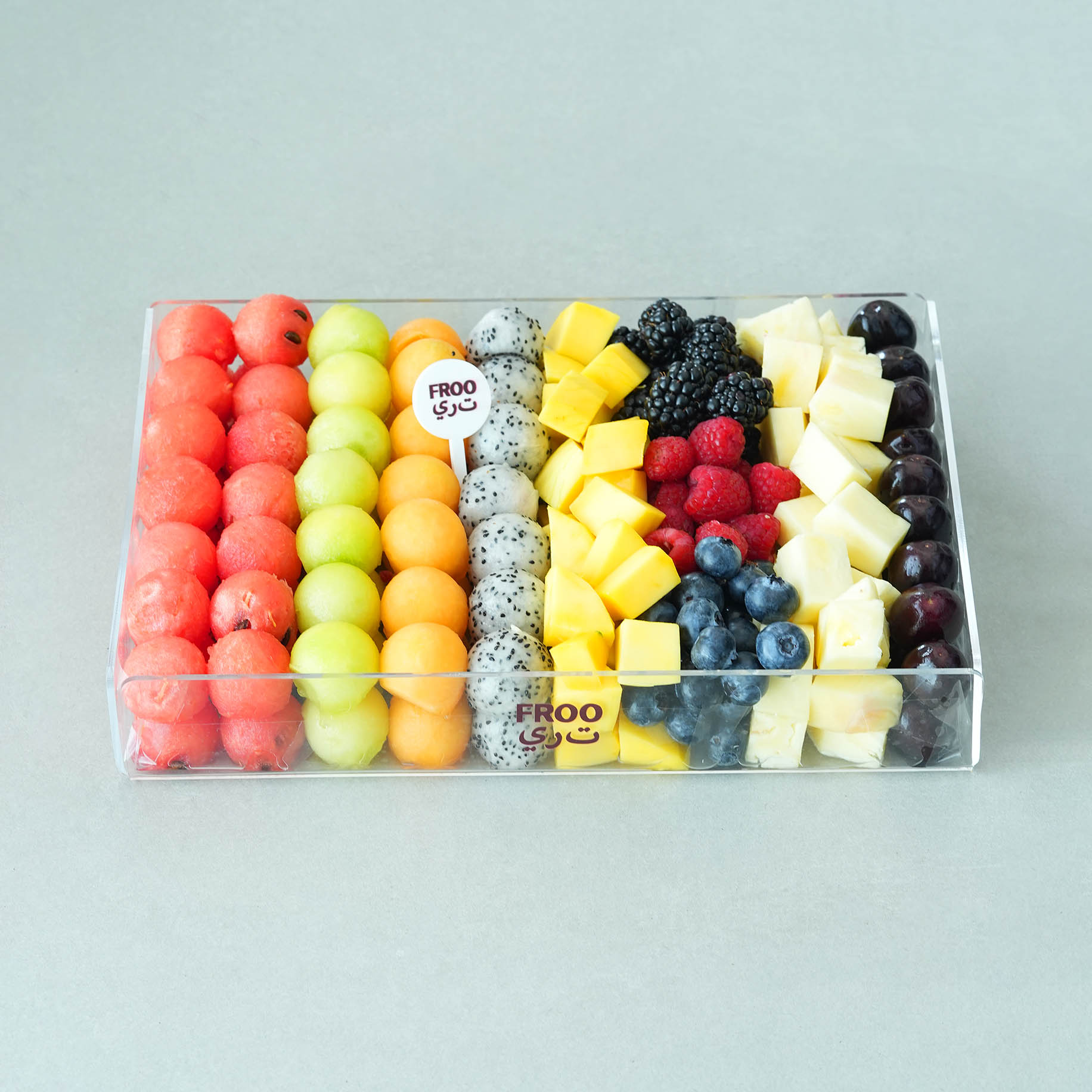 stripe bright platter