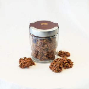 Pecan Rocher chocolate  jar