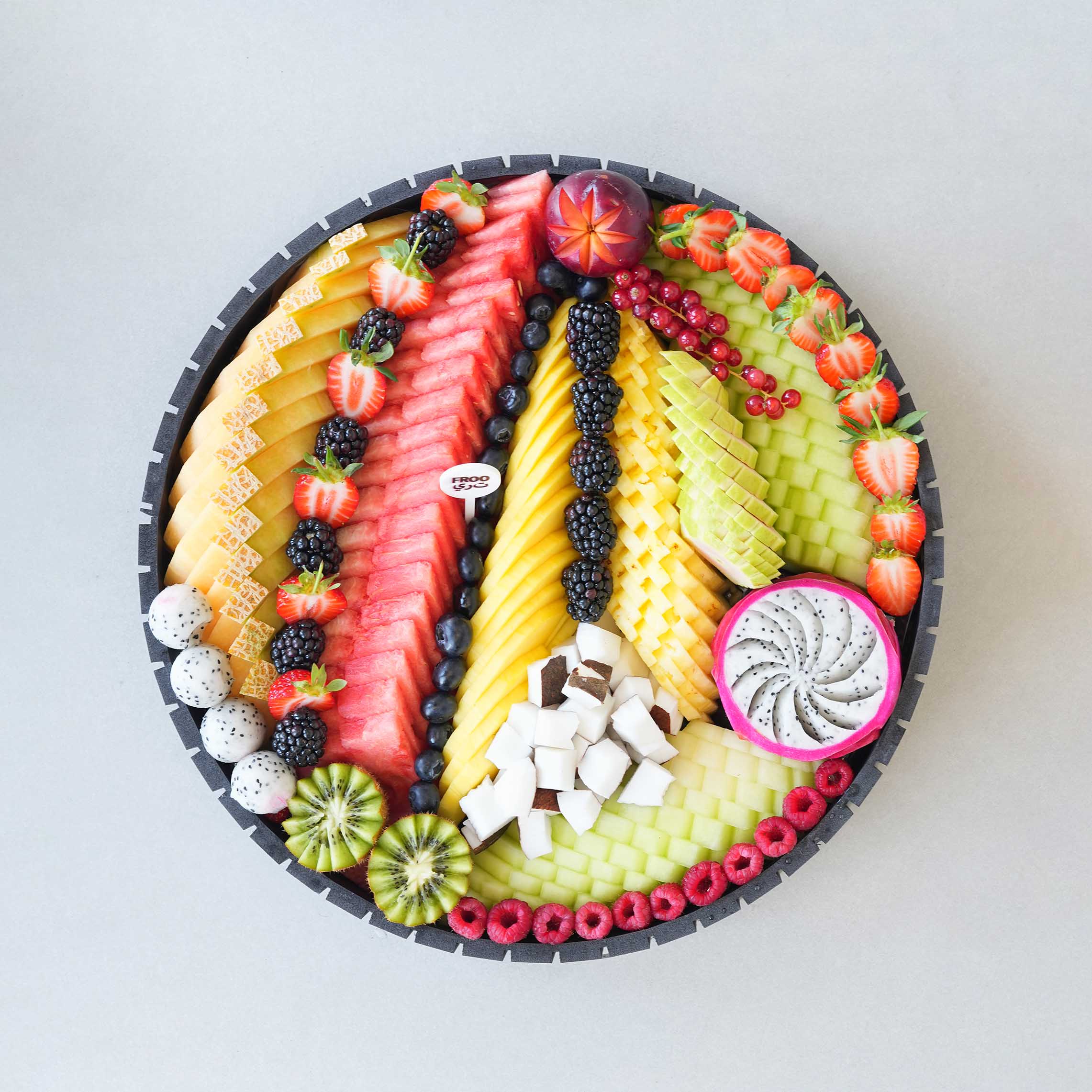 Deluxe color platter.