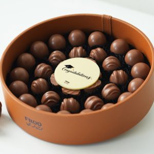 brown Orbit graduation tray